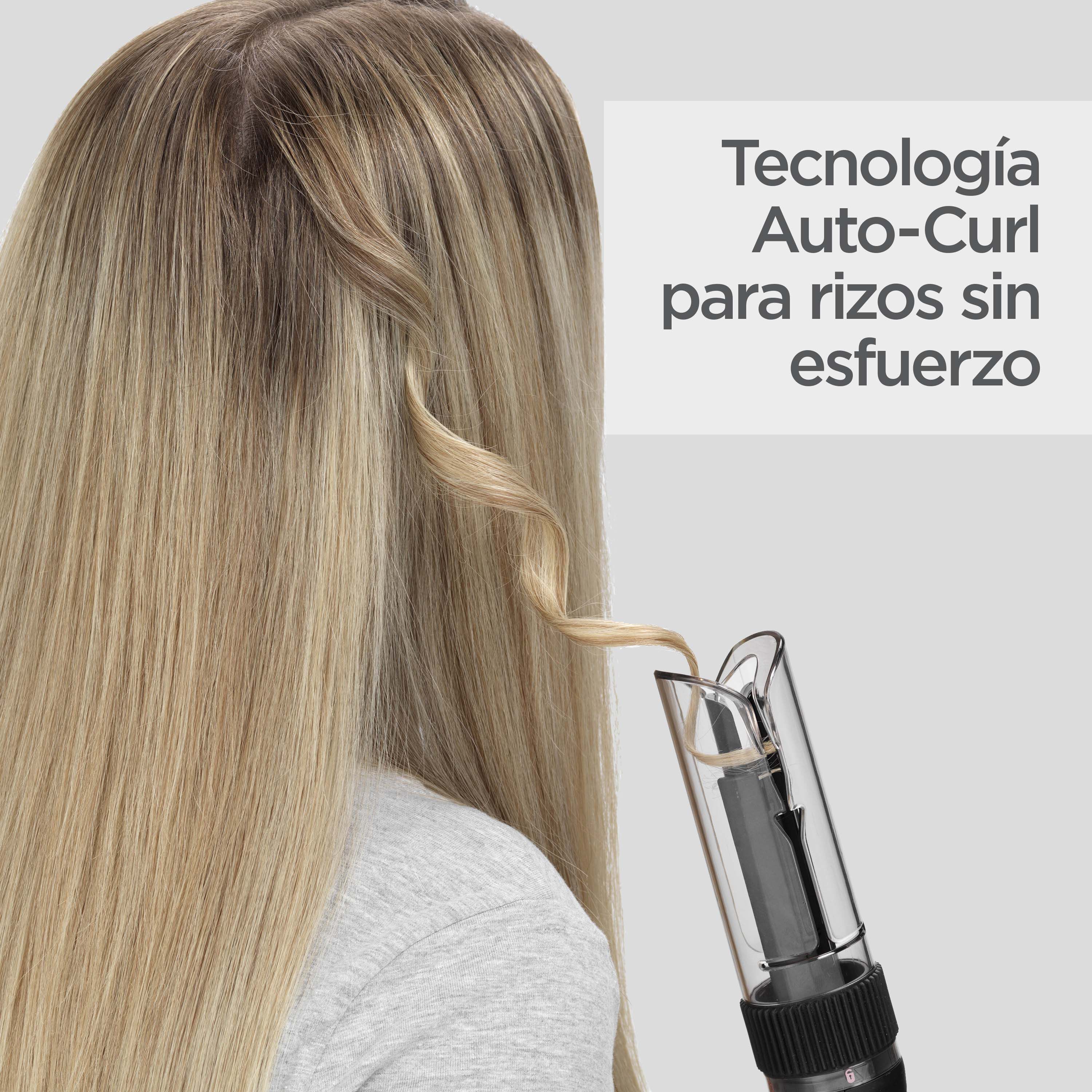 Tecnolog&iacute;a Auto-Curl para rizos sin esfuerzo